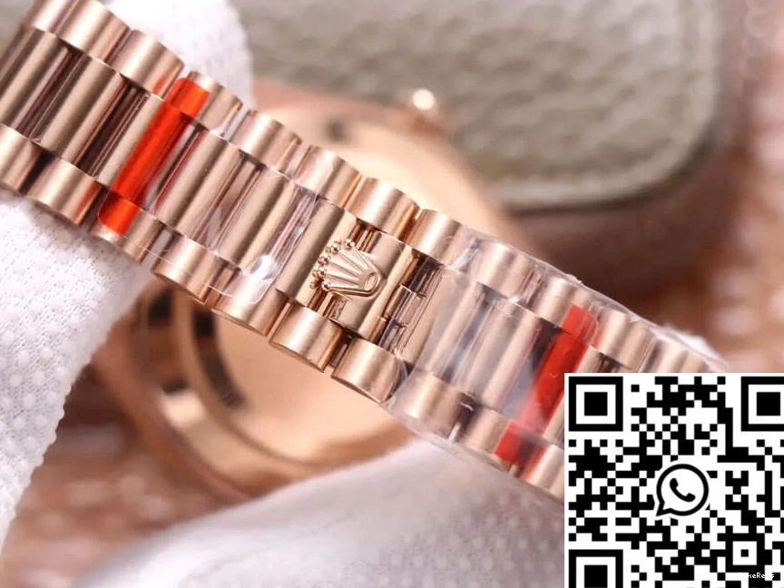 Gold EW Rose Rolex M228345RBR-0010 Date Day Factory 0426